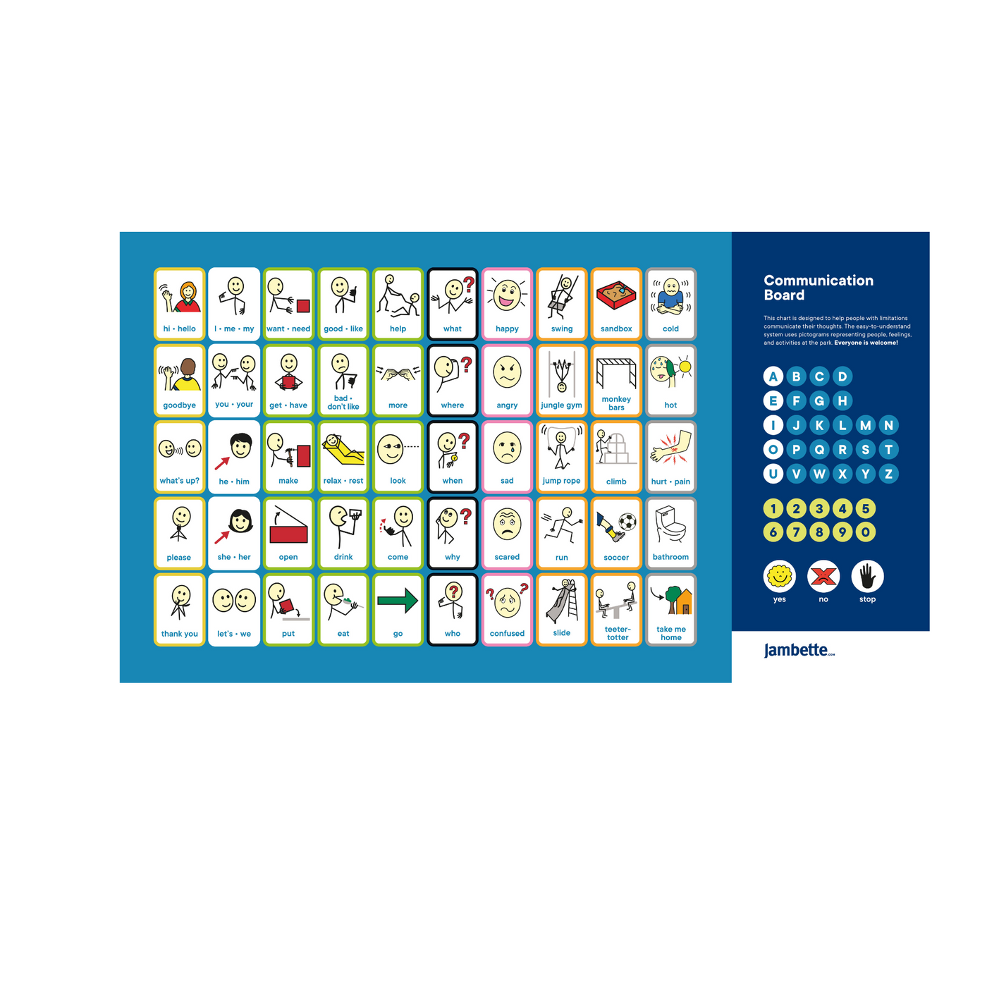 Tableau de communication pour adultes non verbaux, symbole d Tableau de communication pour adultes non verbaux, symbole d