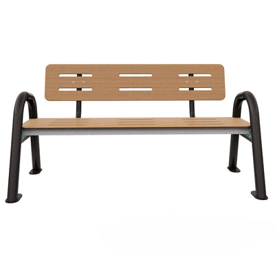 3-Seater Classic Jazz CitipleX Bench with backrest